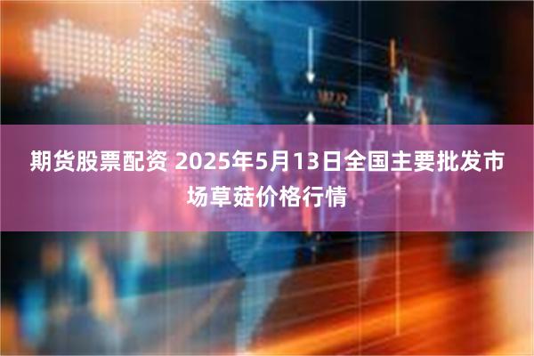 期货股票配资 2025年5月13日全国主要批发市场草菇价格行情